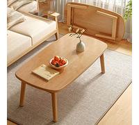 LCUVIMPEX Tavolino Pieghevole, Tavolino in Legno Pieghevole E Non Pieghevole Multicolor Diverse Dimensioni(Original Colour,A-100 * 55 * 44cm)