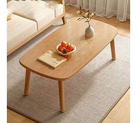 LCUVIMPEX Tavolino Pieghevole, Tavolino in Legno Pieghevole E Non Pieghevole Multicolor Diverse Dimensioni(Original Colour,B-100 * 55 * 44cm)