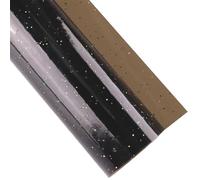 LCUVIMPEX Tessuto di Tessuto gelatinoso in PVC, Rotoli di Gelatina in PVC 30 cm x 120 cm 0,3 mm Multicolore for Arti e Mestieri(Color-13)