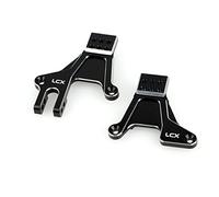 LCX Racing 1/10 RC Crawler Car Alluminio Regolabile Anteriore Shock Hoop Tower Staffa Ammortizzatori per Traxxas TRX4, Aggiorna Accessori Parti
