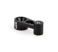 LCX Racing 1/18th RC Crawler Car CNC Alluminio lavorato 25T Servo Horn Servo Braccio per Traxxas TRX4M Defender #97054 Bronco #97074, Aggiornamenti Parti Accessori