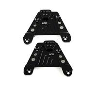 LCX Racing 1/6 RC Crawler Auto Alluminio Posteriore Shock Tower Mount Shock Hoop Set Ammortizzatori Staffa per Axial SCX6 AXI05000, Aggiorna Accessori Parti