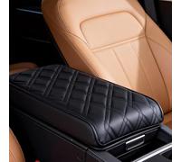 LCXPSM Copertura Console Centrale Auto per Audi Q7 2016-2019, Protezione Copribraccioli Console Centrale,Cuscino Bracciolo Auto