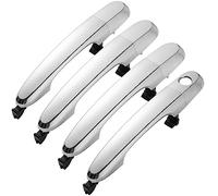 Lcyolada 4Pcs Exterior Door Handle Set for Kia Sorento 2011 2012 2013 2014 2015,Front and Rear Left & Right Side Replaces 82651-2P010 82652-2P030,Chrome