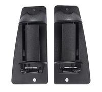 Lcyolada Extended Cab Door Handle for 1999-2007 Chevy Silverado GMC Sierra 1500 2500 3500, Rear Driver & Passgenger Side 15758171, 15758172