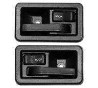 Lcyolada Set di maniglie per porta interna, maniglia anteriore sinistra e lato passeggero destro per Jeep Wrangler YJ 1987-1995, Jeep TJ 1997-2006, sostituisce 79540, 79541 maniglia interna