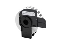 LCYSXTFZ 12mm x 30.48m Thermal Paper Label Roll Continuous Labels Compatible with QL Label Printer QL-500 QL-570 DK-22214