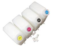 LCYSXTFZ 4 Color Ink Bottle for Bulk Ink System Compatible with Roland Mutoh Mimaki All Large Format Printer Ink Tank