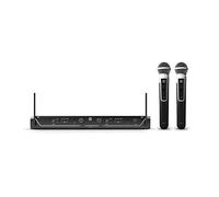 LD Systems U305 HHD 2 - Dual - Sistema per Radiomicrofono con 2 x Microfoni a Mano dinamici - 584 - 608 MHz