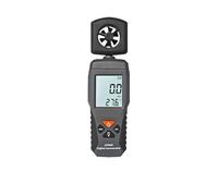 LD363 Anemometro digitale portatile Misurazione della velocità del Tester di temperatura Display LCD Livello del flusso d'aria