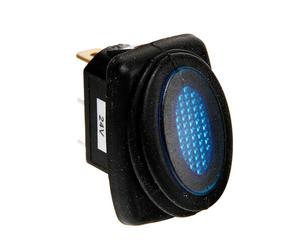 LD56 Micro Interruttore Impermeabile Con Spia A Led - 12/24V - Blu