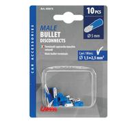 LD5S 10 Terminali - Capicorda Maschio Rotondi - Blu