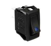 LD6C Micro Interruttore Con Spia A Led - 12/24V - Blu