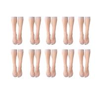 Ldabrye 1/5/10 Paia Traspirante Delle Donne di Seta Calze Al Ginocchio Per Uso quotidiano Puro Super Sottile Nylon Calze Al Ginocchio Donne Calze di Seta