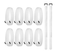 Ldabrye 10Pcs Calcio Net Fastener Calcio Nastro Fascette Cavo di Fissaggio Nastro Fascetta Fascetta Cinghia di Calcio Porta di Calcio Fissaggio Banda Rete Da Calcio