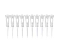 Ldabrye 10Pcs/set Tees per l'addestramento del driver, i castelli dei tee scrivono resistenza bassa più altezza coerente di distanza