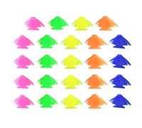 Ldabrye 24pcs Fun Forma Riflettente Raggi Perline Colori Assortiti Raggi Clip Per Outdoor Ciclismo Fornitura Durabilità Bike Spoke Decorazione