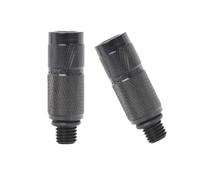 Ldabrye 2pc Pesca Allarme Connettore 3/8 Filettatura Veloce Sgancio Adattatore Rod Adattatore Staffa Connettori Alluminio Pesca Adattatore