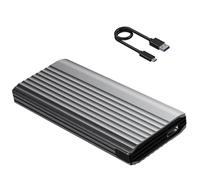 Ldabrye Ad alta velocità 10Gbps NVME Custodia per disco solido USB3.1 Gen 2 Unità a stati solidi Caso esterno Unità esterne Luce ARGB Unità esterne