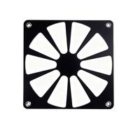 Ldabrye Alluminio Computer Ventola di Raffreddamento Copertura Filtro Net Gaming Cabinet Decorazione Hardware Accessori Fan Protector