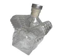 Ldabrye Bottiglia decanter in vetro a forma di motore per whisky per pub domestici, accessori per migliorare il sapore del whisky e facile da pulire. Decanter per motore