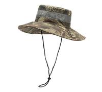 Ldabrye Cappello da pescatore all'aperto traspirante a tesa larga parasole per ragazzi ragazze unisex maschio donna modello sole, Verde militare, Taglia unica