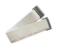 Ldabrye Cavo di dati piano grigio del nastro dei passi di Pin 2.54mm del cavo 20 della prova di JTAG per il collegamento nei compiti di prova e di sviluppo