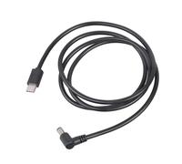 Ldabrye Cavo di ricarica professionale da 5,5 x 2,1 mm, USB C, compatibile per apparecchiature di trasmissione Studio Curva a 90 gradi Salvaspazio Triggers Wire per dispositivi stampanti e proiettori