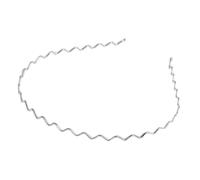 Ldabrye Cerchietto per capelli in metallo da donna fai da te artigianale vuoto sottile telaio in filo metallico fasce per capelli regalo di Natale gioielli fai da te accessori per capelli per donne