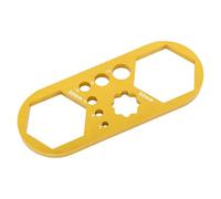 Ldabrye Ciclo permanente in alluminio anodizzato aggiornato per più modelli di forcella, tra cui 21 utensili per forcella in alluminio estremamente sottile