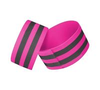 Ldabrye Cinghie riflettenti alla caviglia a sgancio rapido, vita regolabile, per ciclismo notturno e confortevole, regolazione rapida, cinghie riflettenti durabilità, elastici per gambe