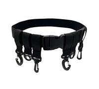 Ldabrye Cintura da pesca Kayak Wading Belt Fishing Hook Belt Fishing Wader Belt Cintura regolabile Cintura da pesca Cintura da guadare