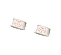 Ldabrye Clip da cucina con divertente forma di gatto e volano ergonomico verso il basso, alla moda, bordo di tenuta adorabile a forma di micio modellato