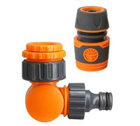 Ldabrye Connettore Easy Clicks adatto per avvolgitubo da giardino, adattatore per rubinetto con funzione antipiega, connettore per tubo da giardino per accesso all'acqua