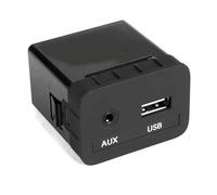 Ldabrye Connettore USB per automobili che fornisce un design impermeabile e una trasmissione stabile dei segnali in varie condizioni atmosferiche, adattatore per auto Plug and Play