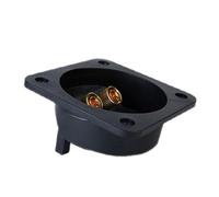 Ldabrye Connettori correnti ad alta corrente della tazza della molla per i sistemi audio professionali e le installazioni con i terminali spessi delle spine a banana del piatto due di 4mm