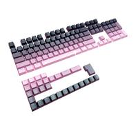 Ldabrye Copritasti di altezza dell'OEM per il doppio colpo delle tastiere meccaniche che brilla attraverso la parte anteriore chiave stampata nel nero arancio dei gradienti