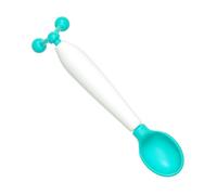 Ldabrye Cucchiaio di alimentazione rotante Gravitazione Cucchiai di Formazione del bambino Utensile Sensibile alla Temperatura Cucchiaio di alimentazione del bambino Per