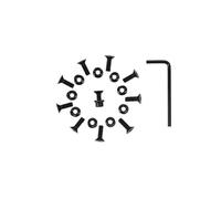 Ldabrye Facile installazione Viti e dadi di fissaggio Hardware Pack Combinazione Miglioramento della funzionalità nelle attività ricreative Viti e dadi Assortimento