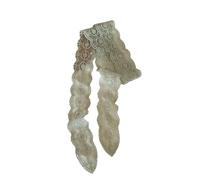 Ldabrye Fascia per capelli alla moda con nastro per capelli stretti, morbida e strutturata, sciarpa sottile per abiti casual o occasioni speciali, resistente allo sbiadimento, Verde menta, Taglia