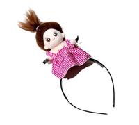 Ldabrye Fascia per capelli con clip divertente per bambini, per teatro, scuola, spettacoli teatrali, accessori per capelli per donne e ragazze