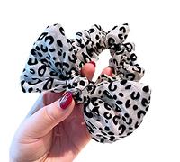 Ldabrye Fascia per capelli con stampa leopardata, grandi fiocchi per capelli, stile retrò, accessori per foto, feste in costume, danza, feste, eventi speciali, accessori per capelli per donne e