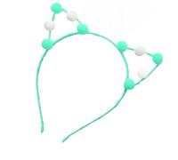 Ldabrye Fascia per capelli per bambini e adolescenti, a forma di orecchie di gatto, multicolore, per carnevale e ragazze, accessori per capelli per donne e ragazze
