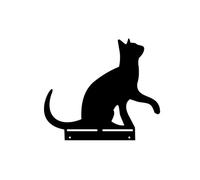 Ldabrye Ferro Decorazioni Animali Spina Metallo Animale Giardino Pali Statue Inserto Aste Terreno Decorazioni Colore