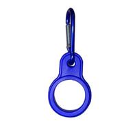 Ldabrye Fibbia portatile in silicone per bottiglia d'acqua con moschettone clip da cintura sicura per appendere la bottiglia sportiva