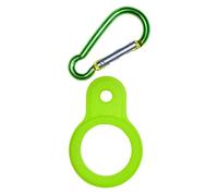Ldabrye Fibbia portatile in silicone per bottiglia d'acqua con moschettone clip da cintura sicura per appendere la bottiglia sportiva