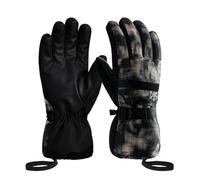 Ldabrye Guanti da sci per il freddo con fodera spessa impermeabile antivento snowboard per uomini donne ciclismo sci snowboard sci
