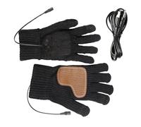 Ldabrye Guanti isolati termici, ricarica USB, riscaldamento, freddo, scaldamani, per sci, ciclismo, escursionismo, sport invernali, riscaldati, ricaricabili