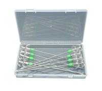 Ldabrye Il gancio di calamaro brilla esche da pesca gamberetti gamberi si illumina automaticamente in acqua salata