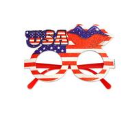 Ldabrye Independence Day Occhiali Eyewears Party Celebrare con E Spirito Festivitys US Lettera Decorazioni per esterni e interni